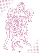Barbie Dreamhouse Adventures Mega Colouring Book - A Drawing & Activity Book for Kids Ages 2+ (English)